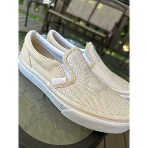 Vans Slip On Sequin Sneakers Casual Shoes Kids‎ Size 1.5